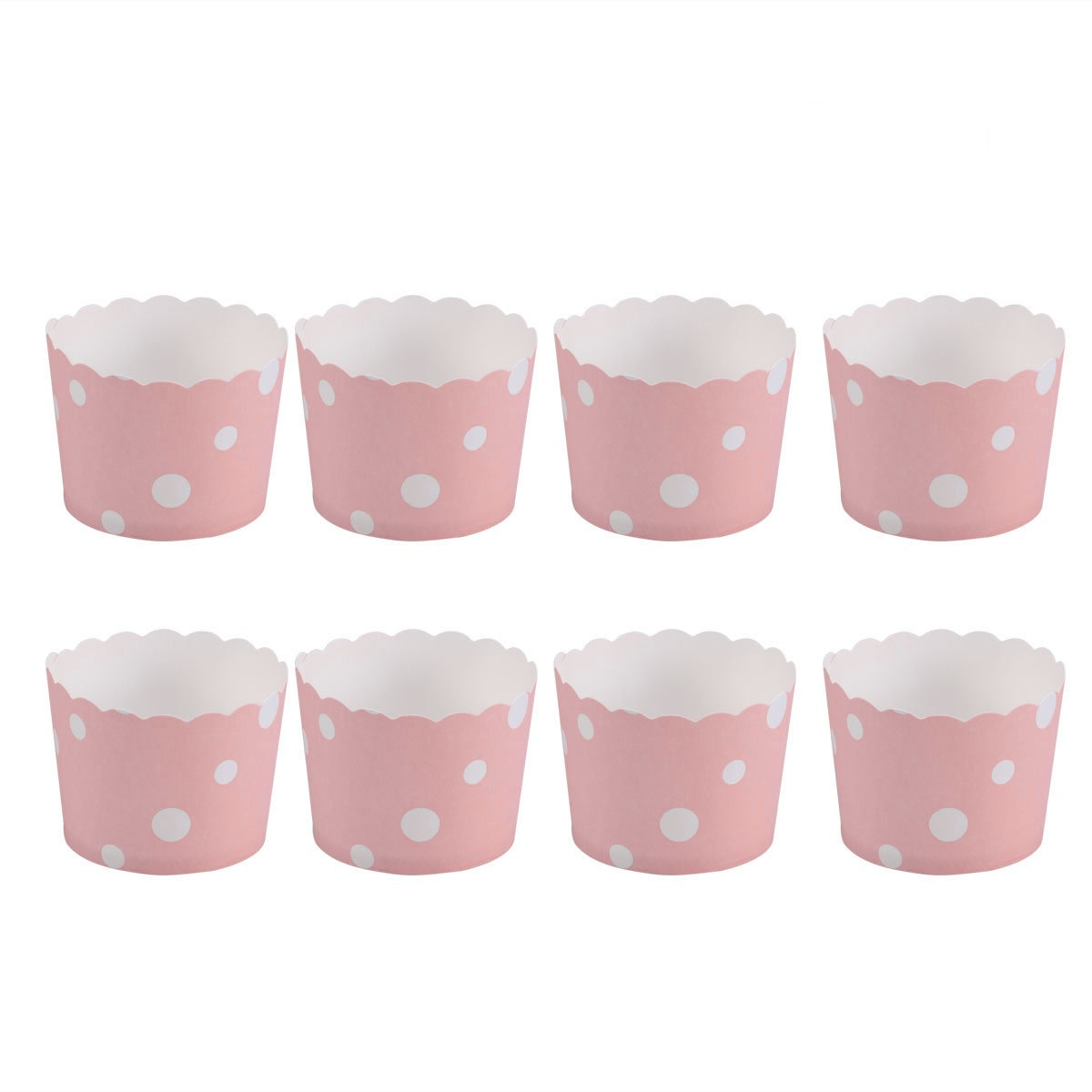Plastic Cup 50Pcs - 50Pcs Cake Wrappers Cupcake Paper Cups