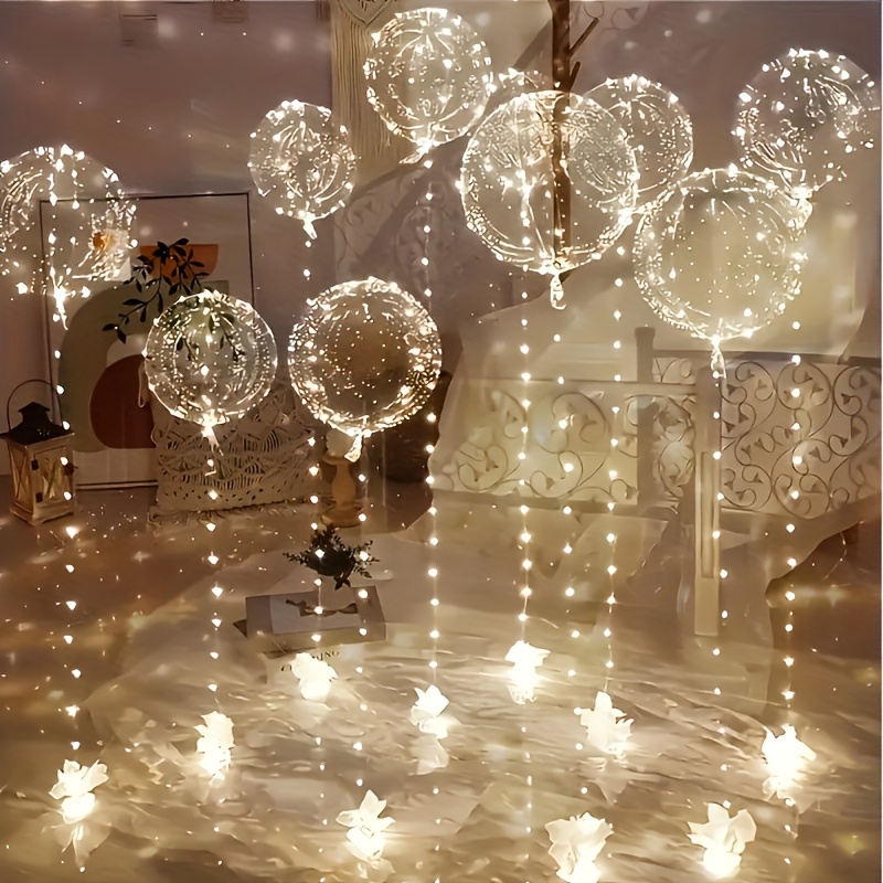 Led Balloon Light - Led Luminous Transparent Balloons for Weddings,