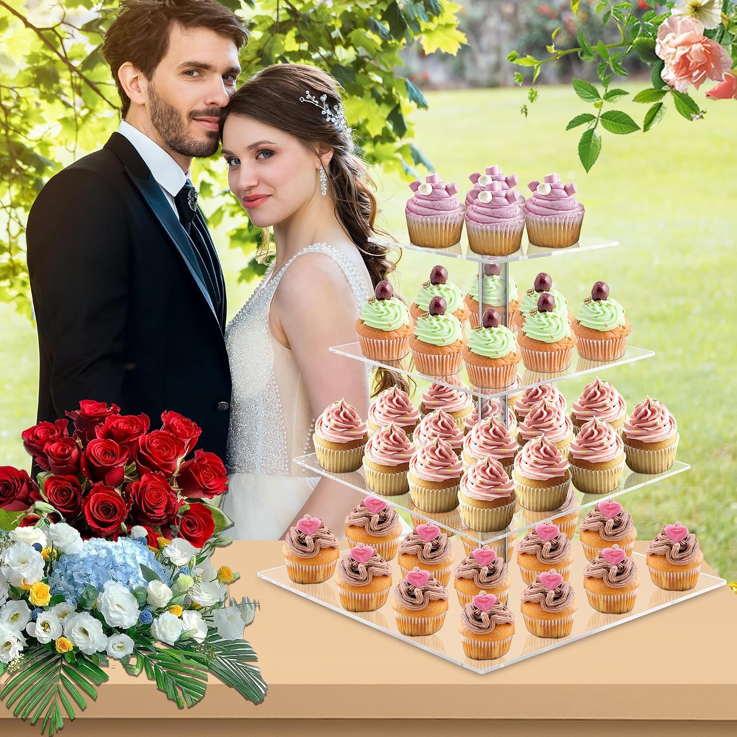 Homiva Store YestBuy 4 Tier Ac - Cupcake Stand Tier review and price