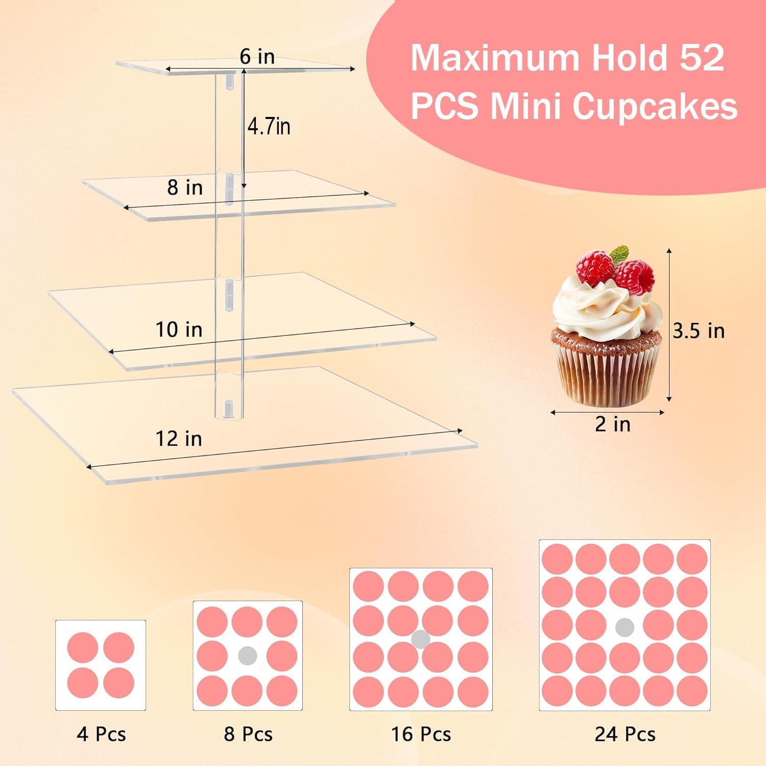 Homiva Store YestBuy 4 Tier Ac - Cupcake Stand Tier review and price