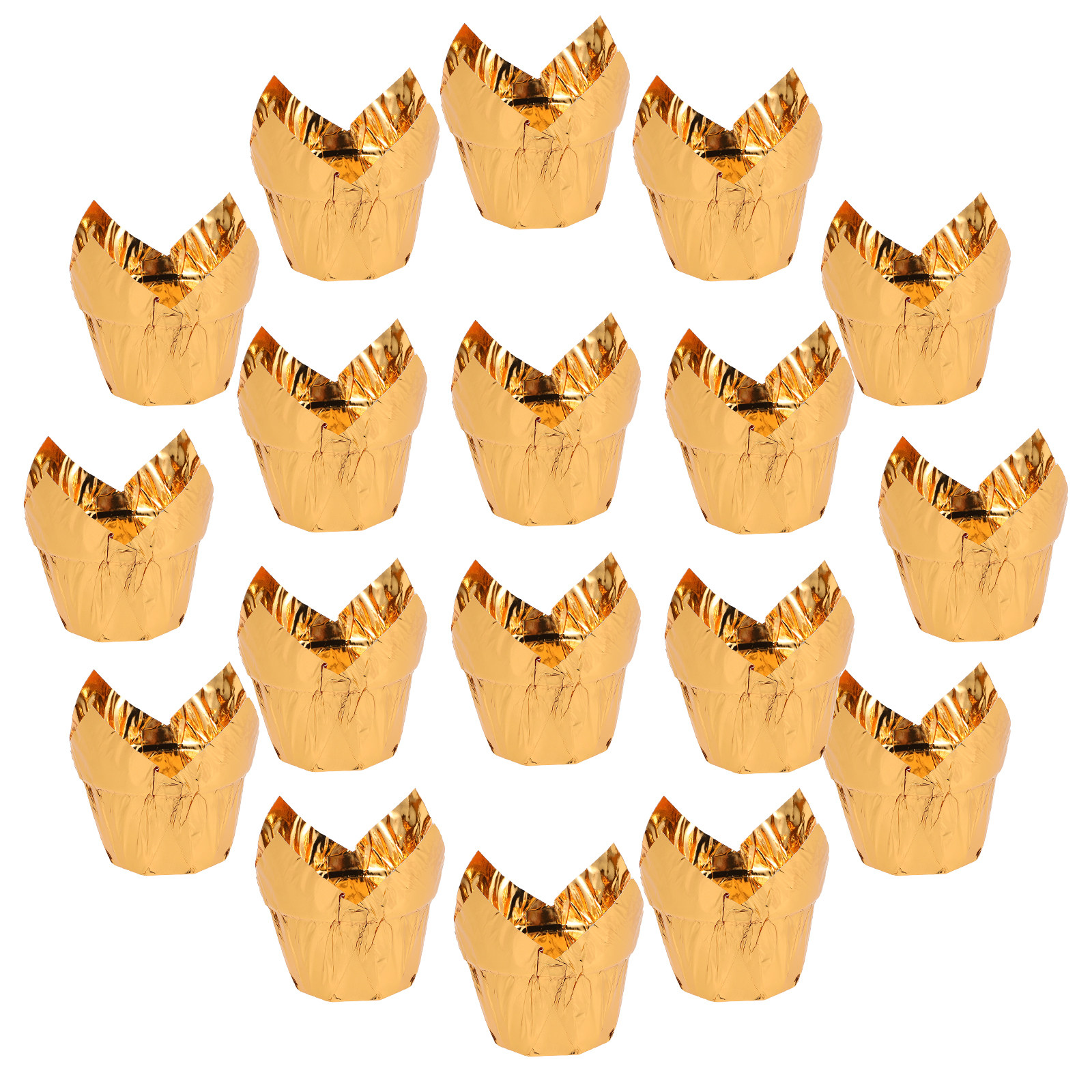 50Pcs Tulip Cupcake Liners Alu - Plastic Cup 50Pcs review and price