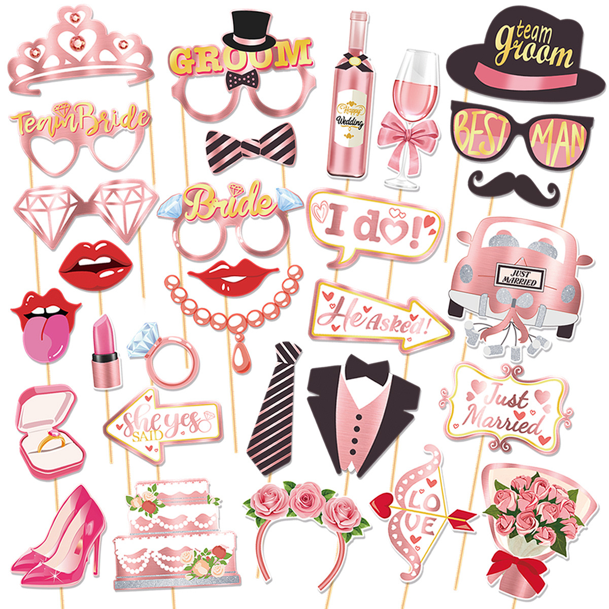 Wedding Funny Photo Booth Prop - Photo Booth Frame review and price