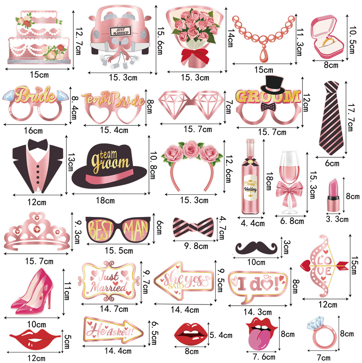 Wedding Funny Photo Booth Prop - Photo Booth Frame review and price