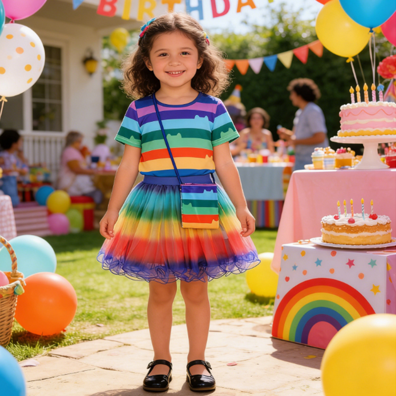 Halloween Costume Girl	Rainbow - Party Favor Bag review and price
