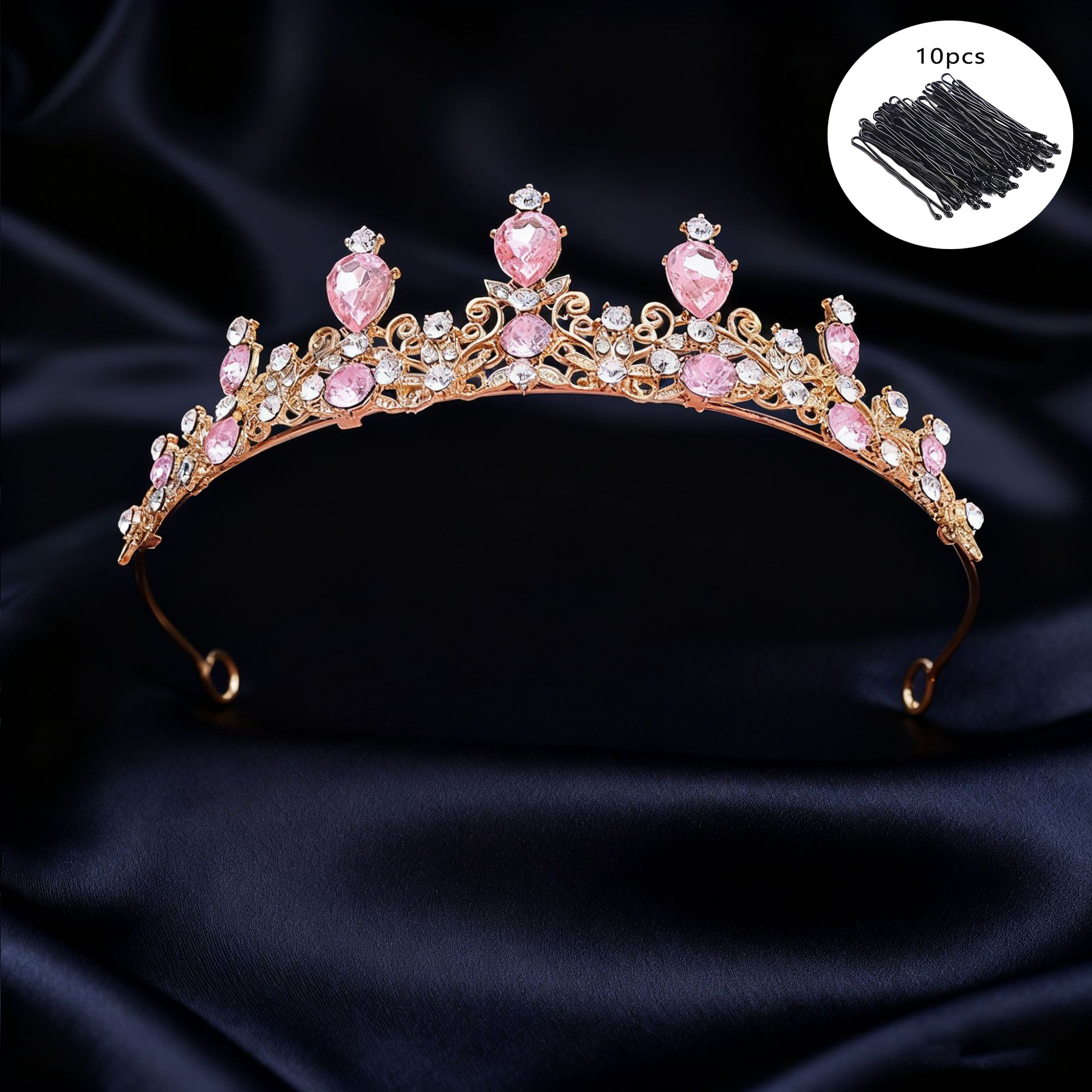 Bridal Tiara Vintage Scroll Rh - Event & Party Supply review and price
