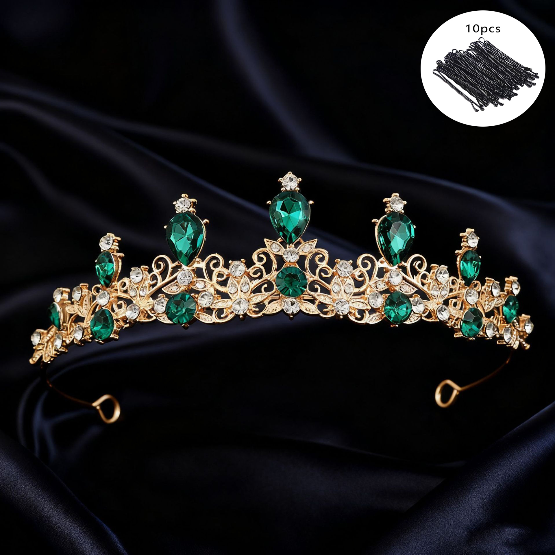 Bridal Tiara Vintage Scroll Rh - Event & Party Supply review and price