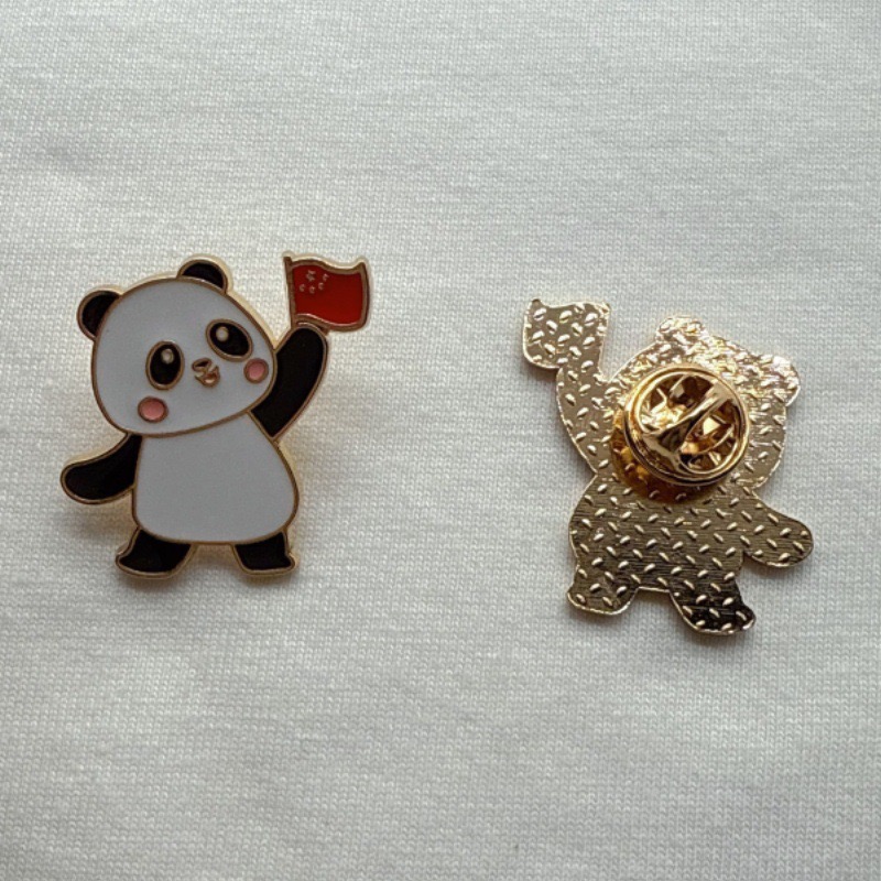 6pcs Cartoon China Panda Badge - Eve Party review and price