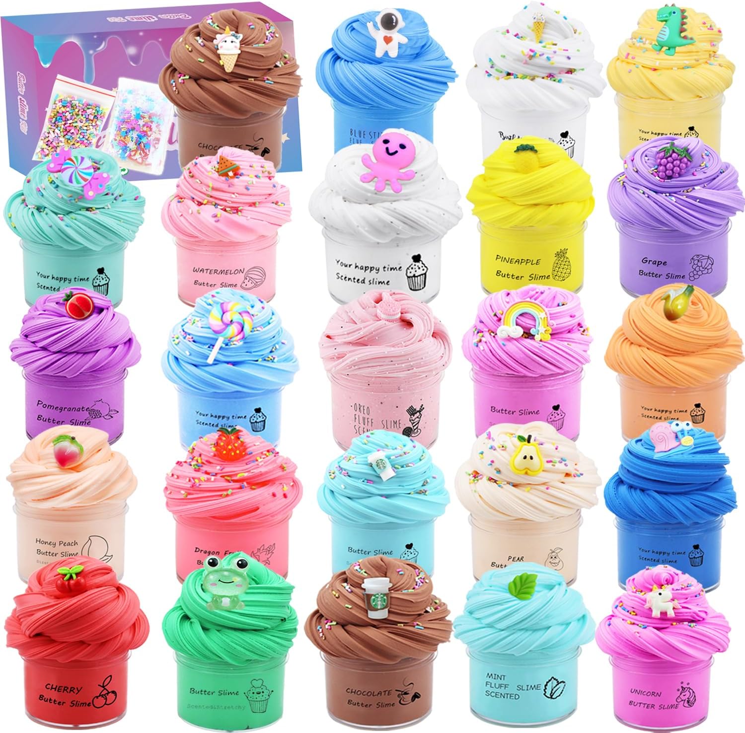 24 Pack Butter Slime Kit, Part - Party Favor Bag review and price