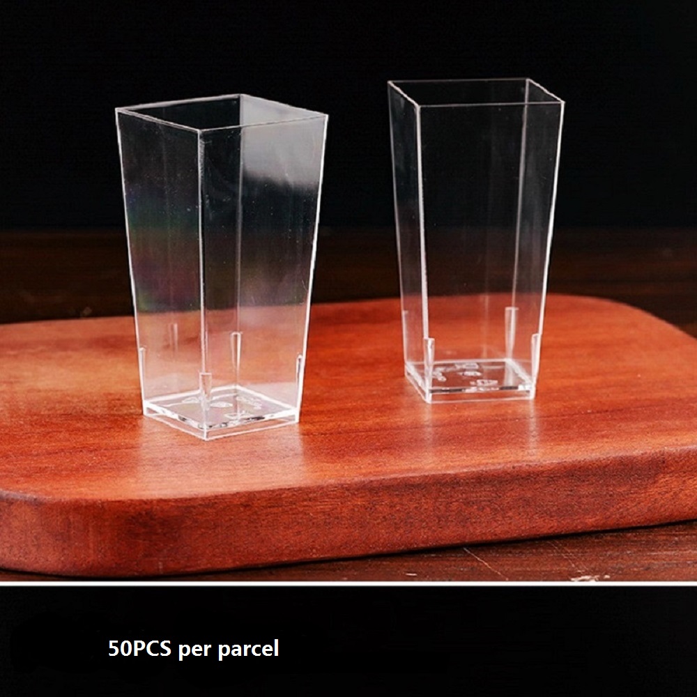 25/50/100 Pack 5oz Mini Desser - Plastic Cup 50Pcs review and price