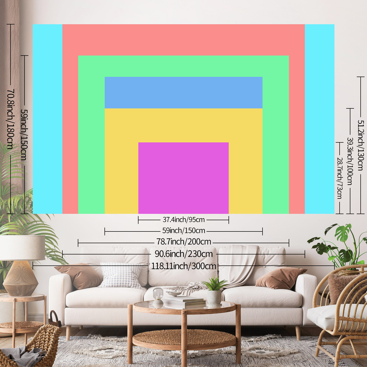 1pc Customized tapestries, cus - Eve Party review and price