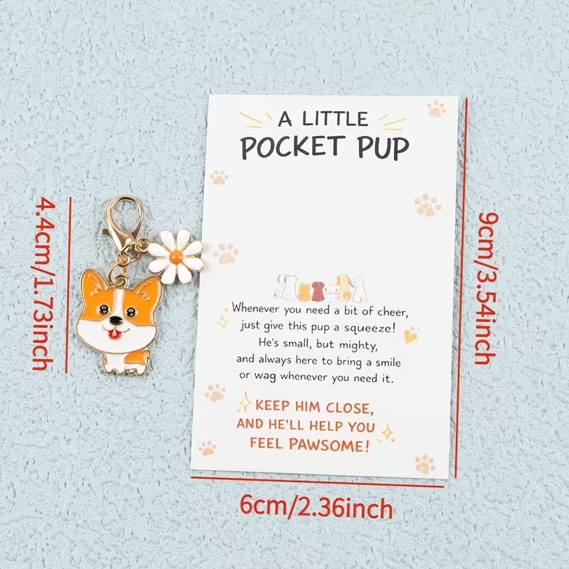 10 Cute Cartoon Puppy Keychain - Supply Event review and price