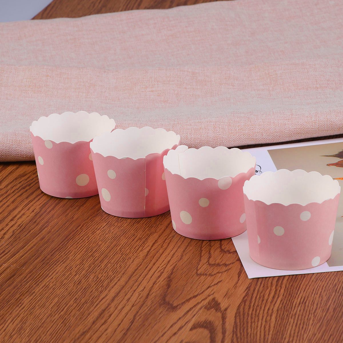 50Pcs Cake Wrappers Cupcake Pa - Plastic Cup 50Pcs review and price