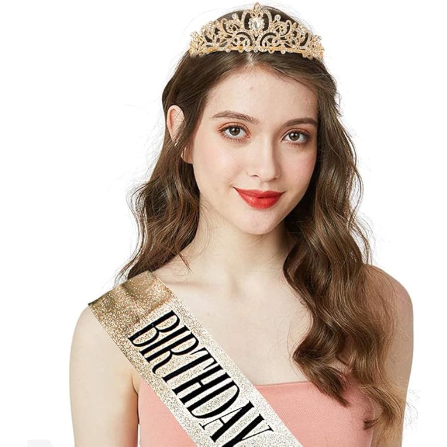 Birthday Queen Sash & Rhinesto - Birthday Sash Glitter review and price