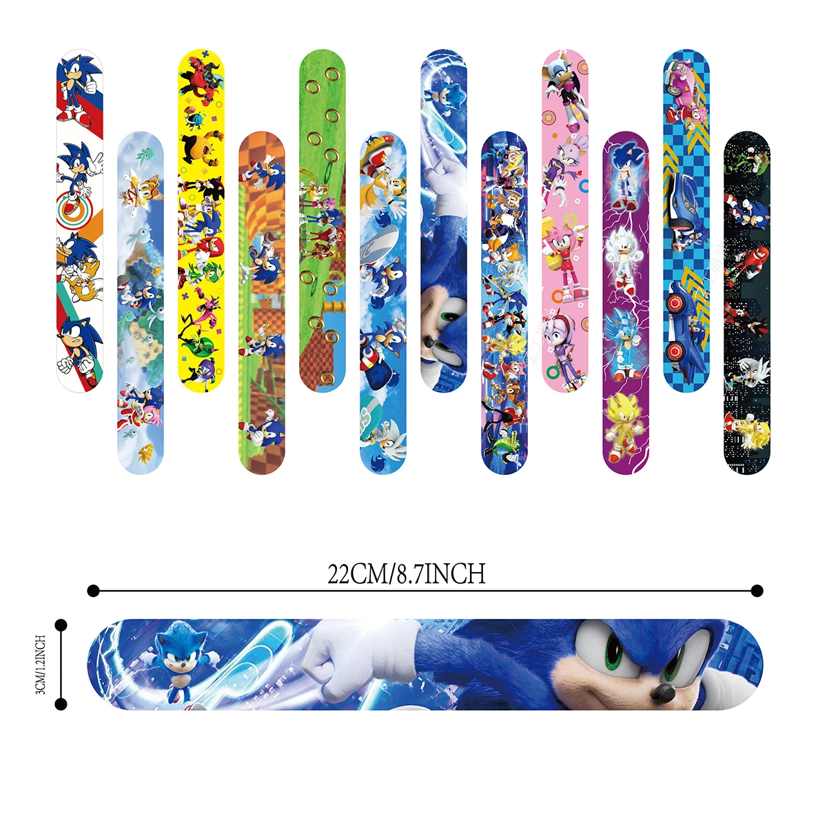 12/24/36pcs Sonic Slap Bracele - Party Favor Bag review and price