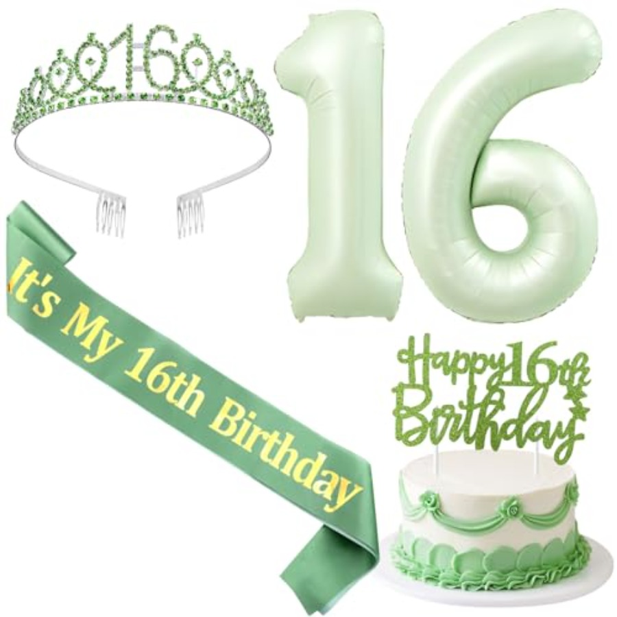 Birthday Decorations for Girls - Birthday Sash Glitter review and price