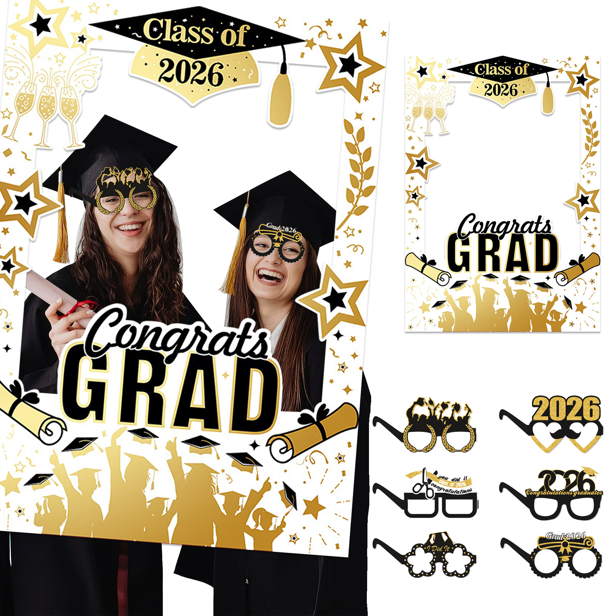 Class of 2026 Graduation Photo - Photo Booth Frame review and price