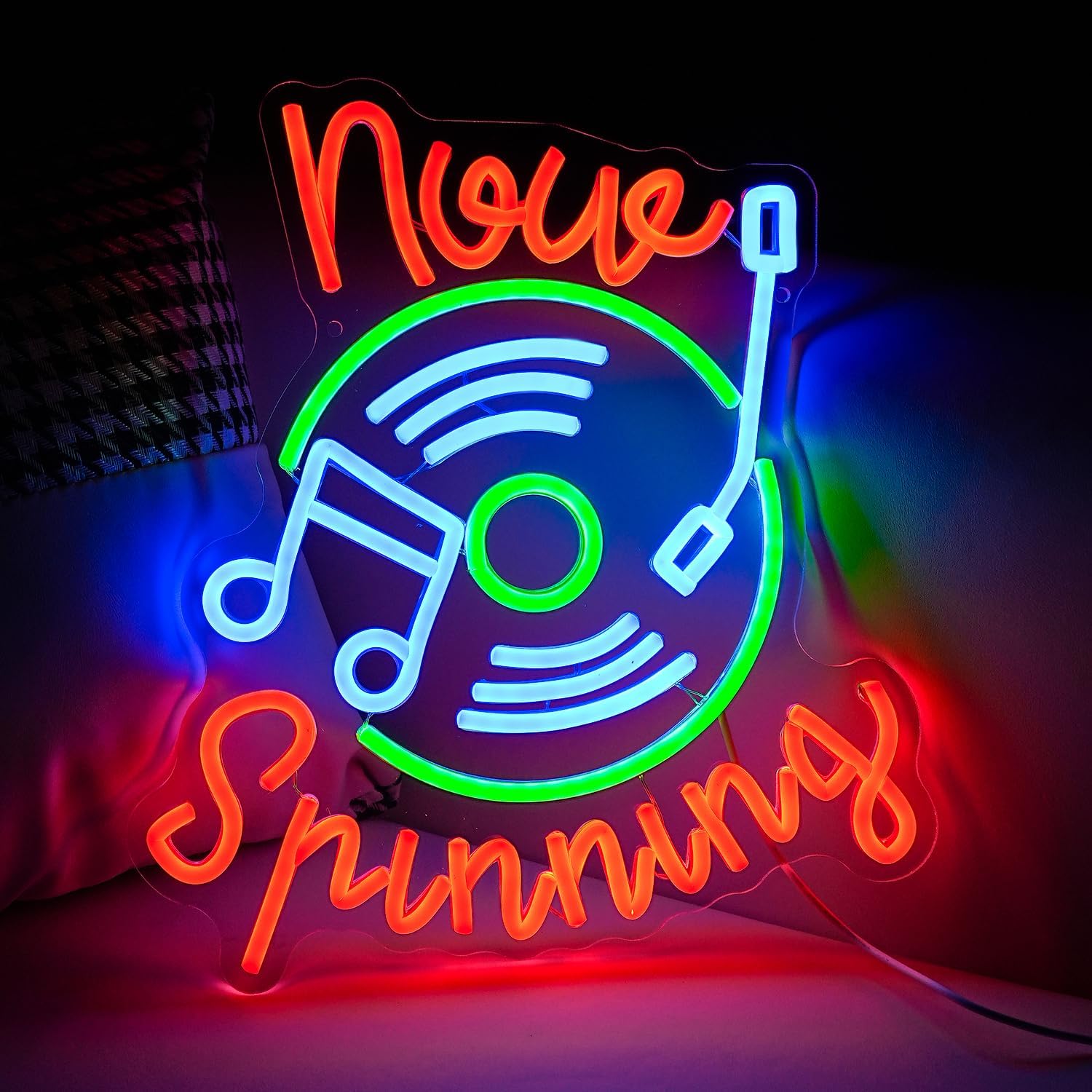 Record Neon Sign USB LED Neon  - Neon Sign Party review and price