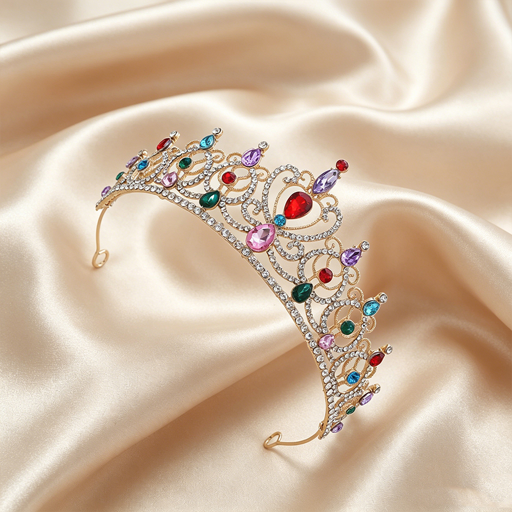 Luxury Vintage Gold Tiara Crow - Event & Party Supply review and price