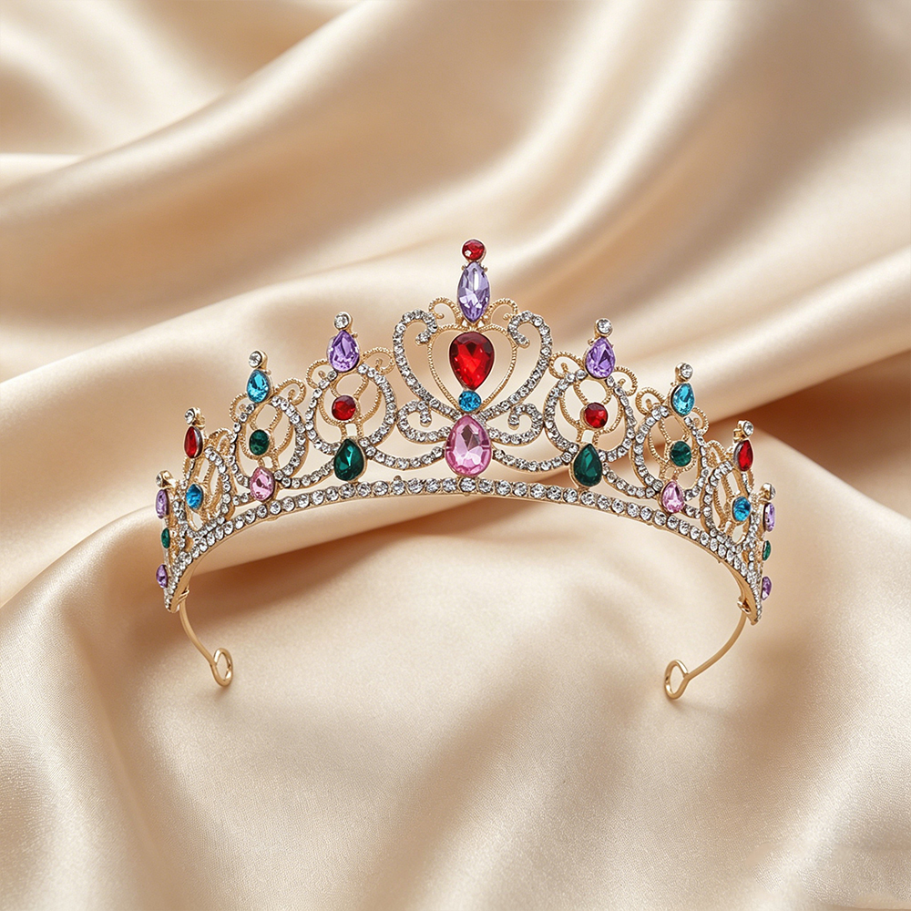 Luxury Vintage Gold Tiara Crow - Event & Party Supply review and price