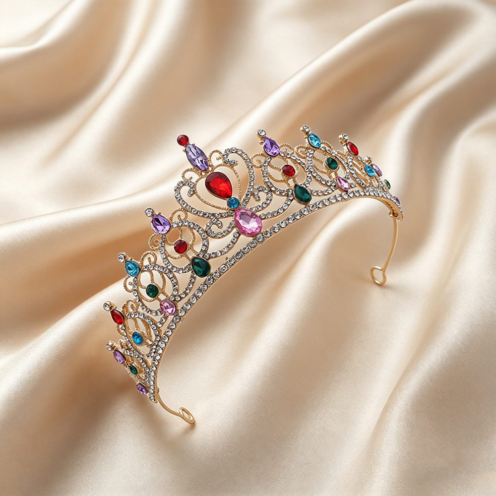 Luxury Vintage Gold Tiara Crow - Event & Party Supply review and price