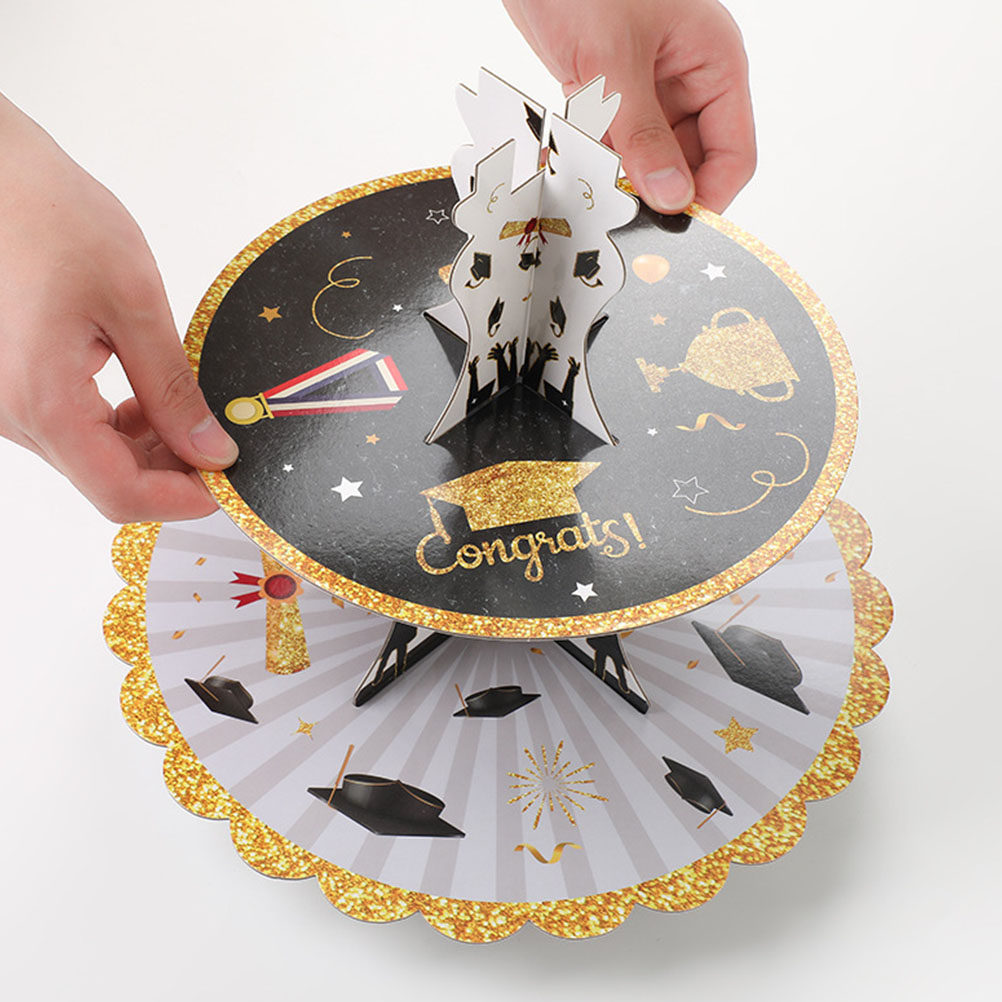 1Set 3-Tier Graduation Cupcake - Cupcake Stand Tier review and price
