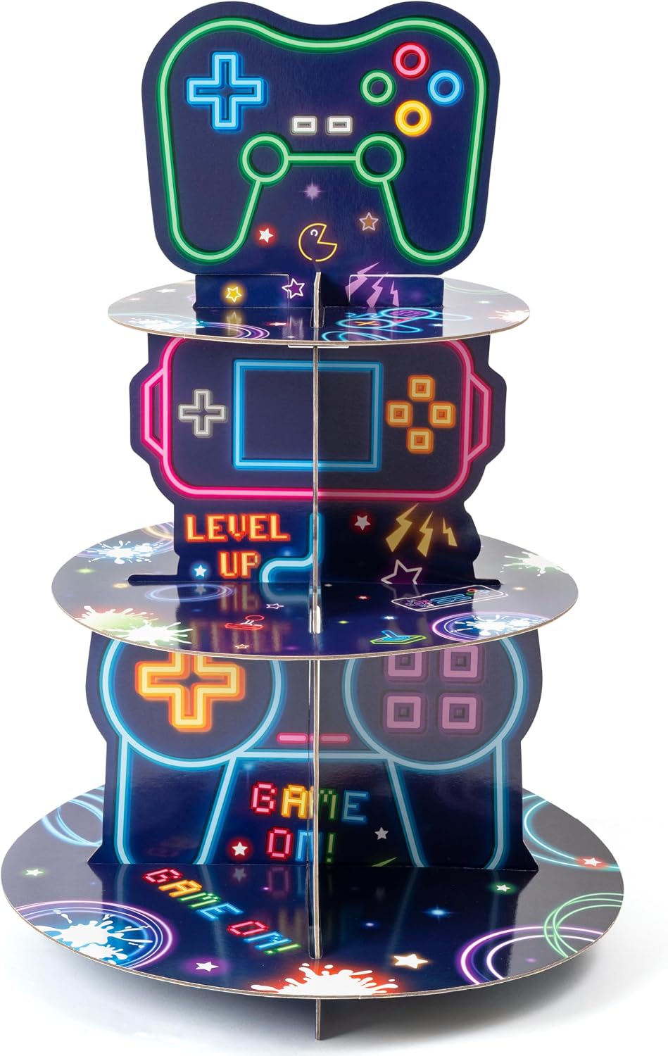 Homiva Store Neon Video Game C - Cupcake Stand Tier review and price