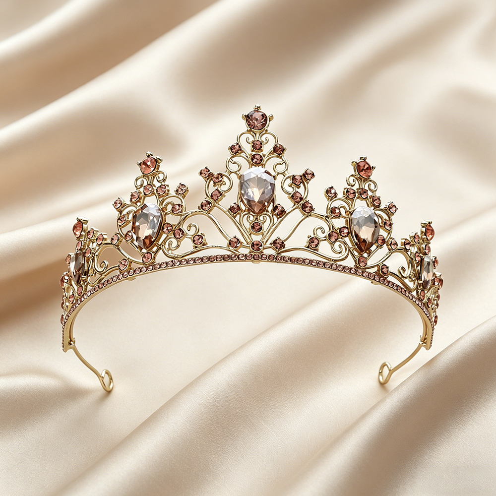 Baroque Bridal Tiara Sparkling - Event & Party Supply review and price
