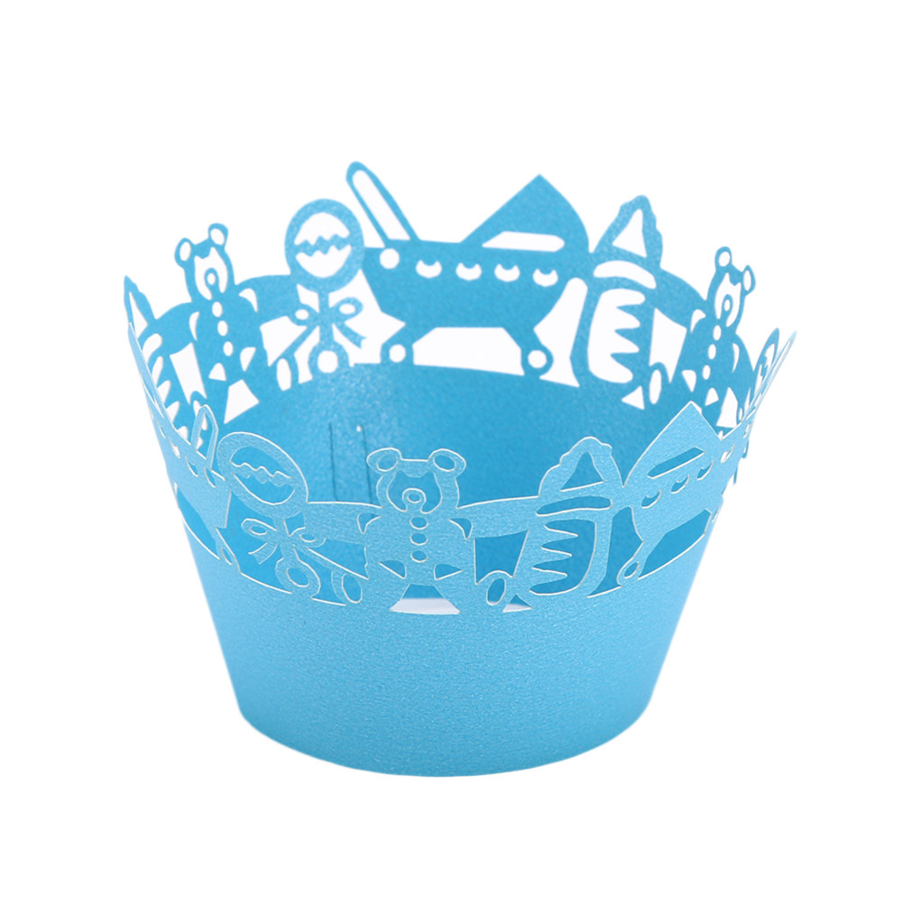50pcs Carriage Cut Cupcake Wra - Plastic Cup 50Pcs review and price