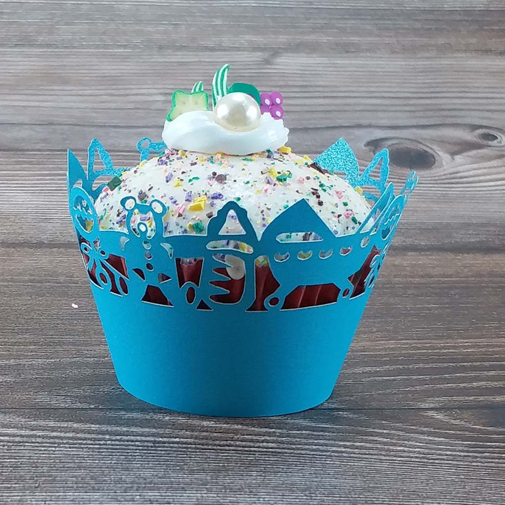 50pcs Carriage Cut Cupcake Wra - Plastic Cup 50Pcs review and price