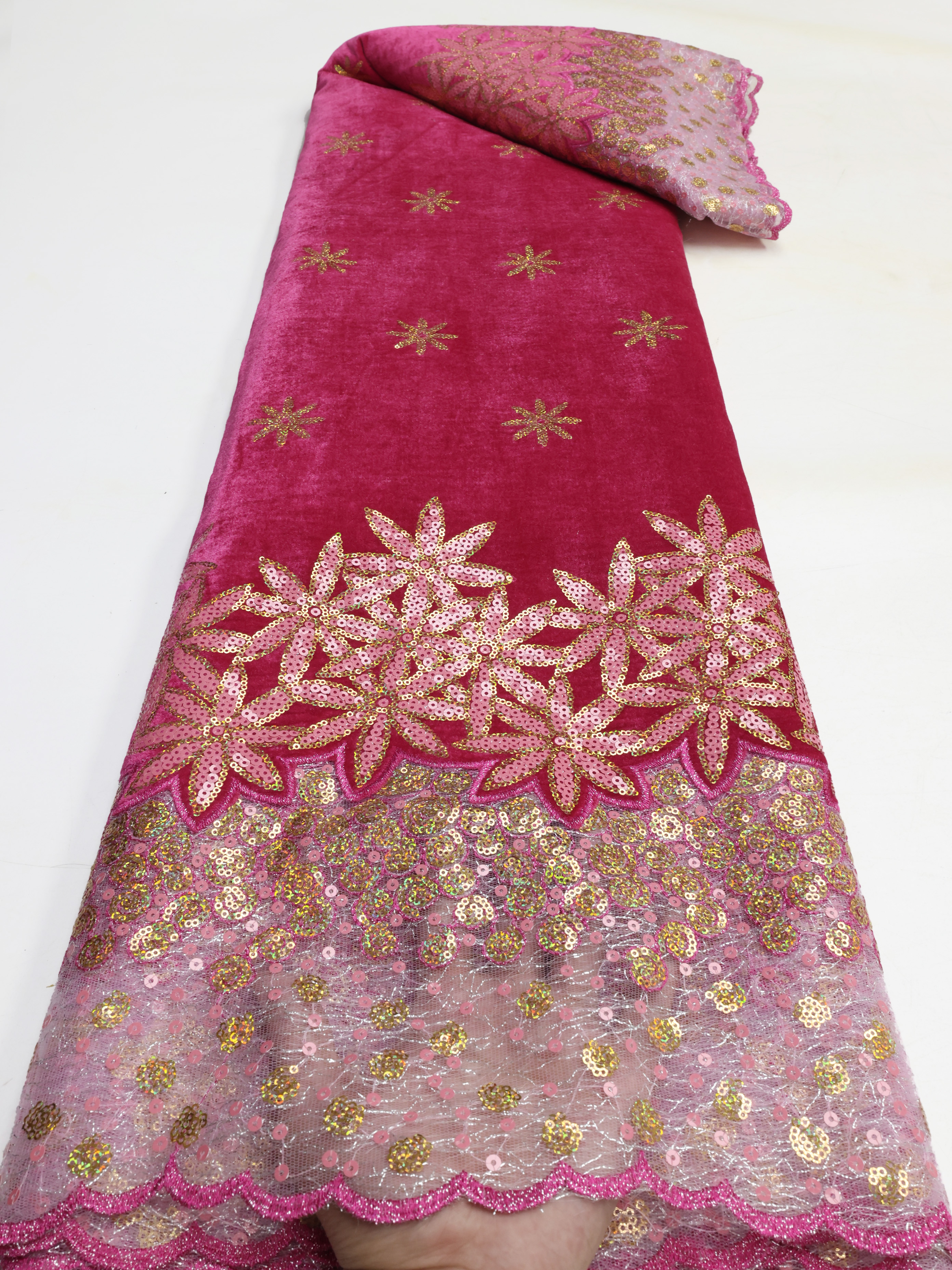 African velvet Lace Fabric Lat - Glitter Tablecloth review and price
