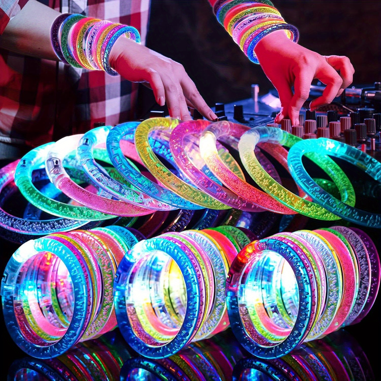 Glow-Up Party Bracelets Pack – - Event & Party Supply review and price