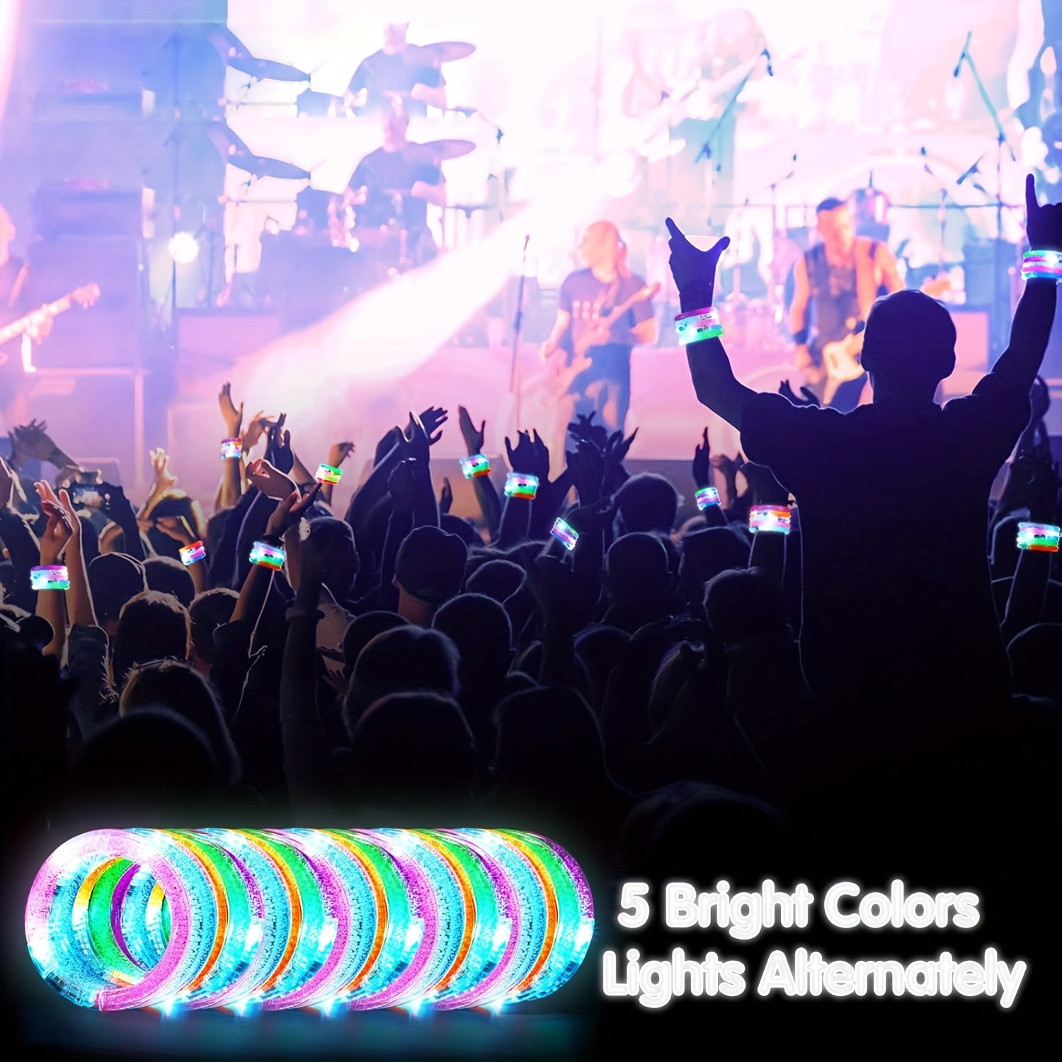 Glow-Up Party Bracelets Pack – - Event & Party Supply review and price