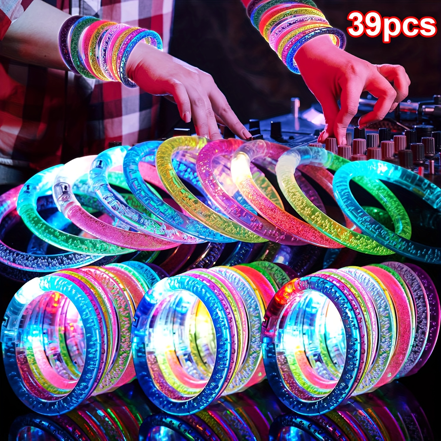 Glow-Up Party Bracelets Pack – - Event & Party Supply review and price