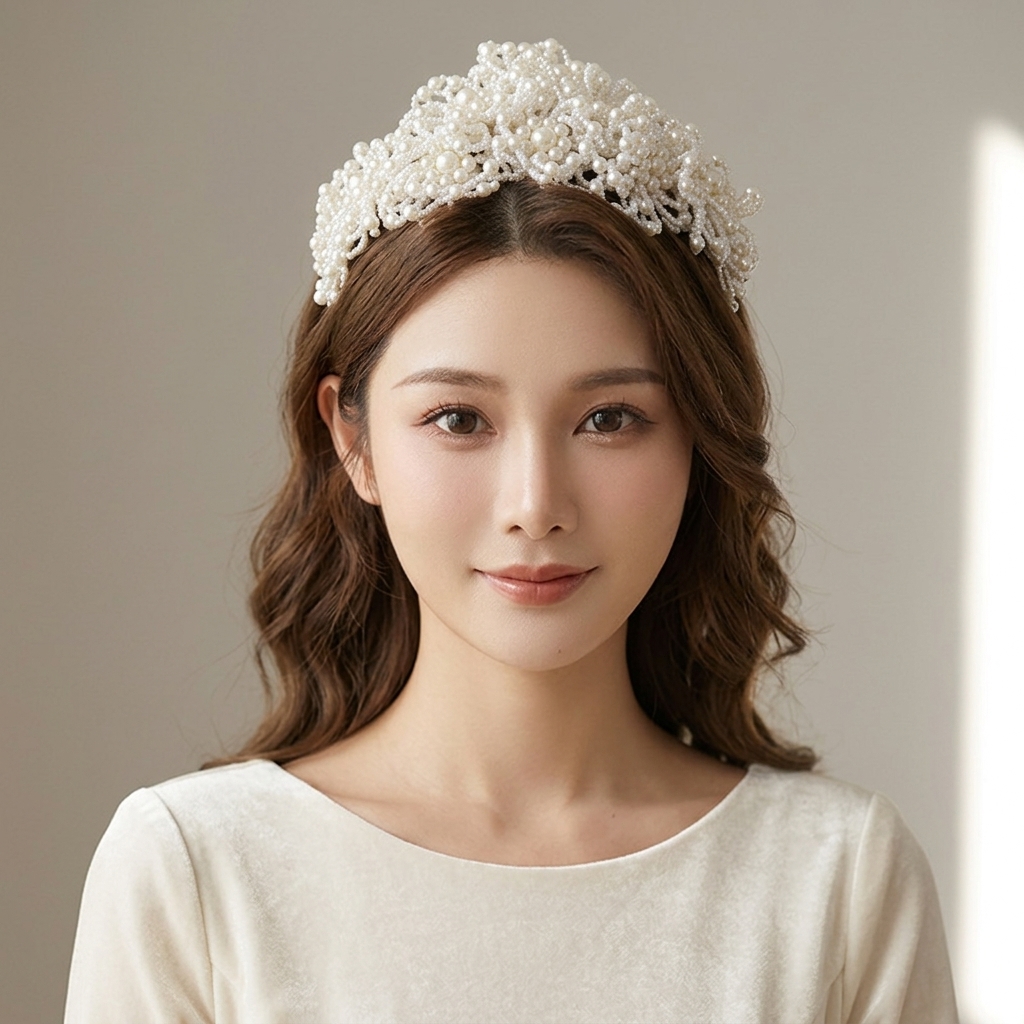 Pearl Crown Headpiece For Wedd - Event Suppliers review and price