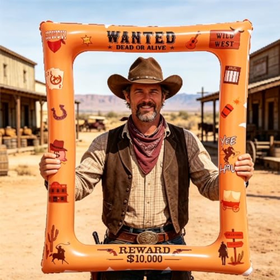 30PCS Western Cowboy Cowgirl P - Photo Booth Frame review and price