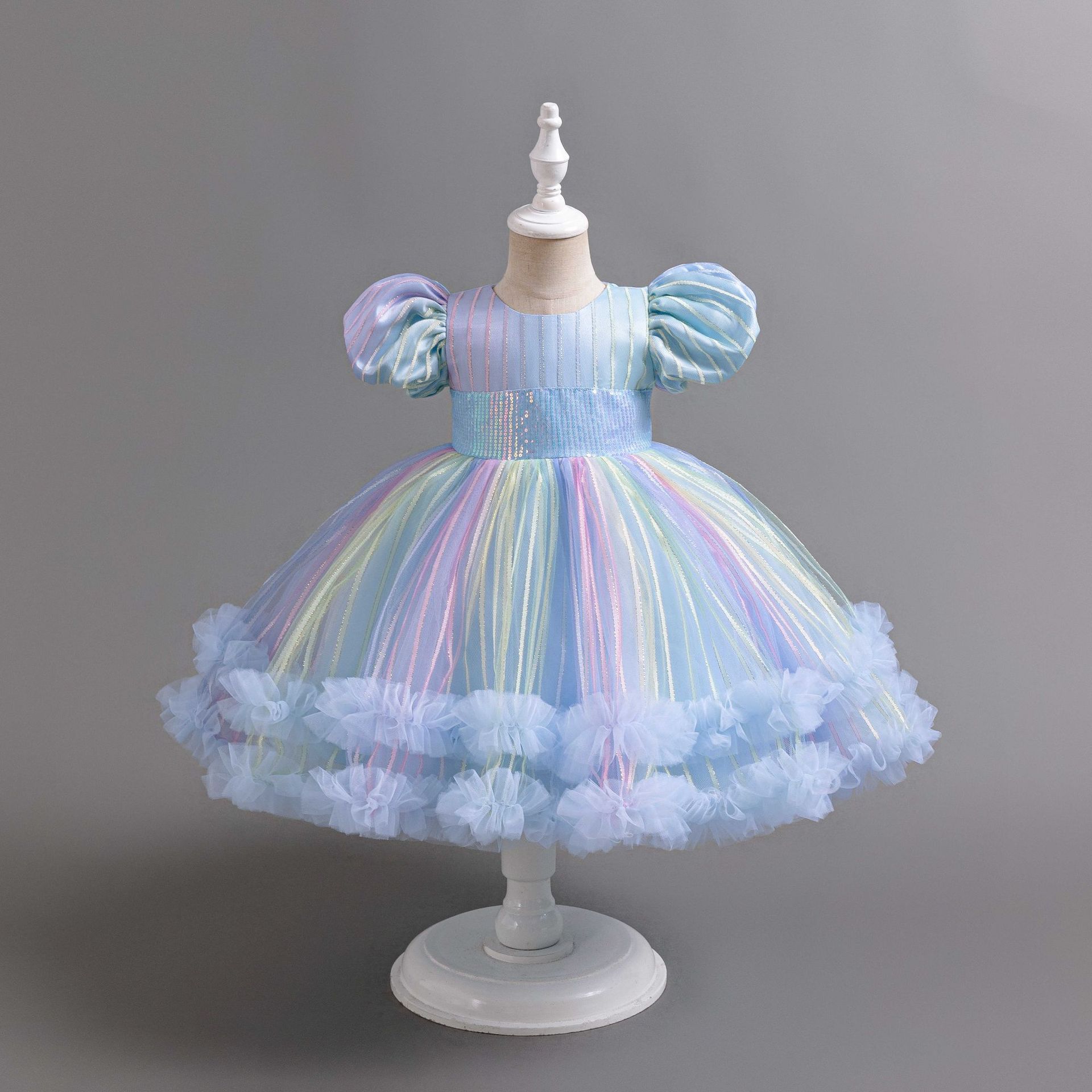 New Kids Dress Ball Gown Child - Glitter Tablecloth review and price