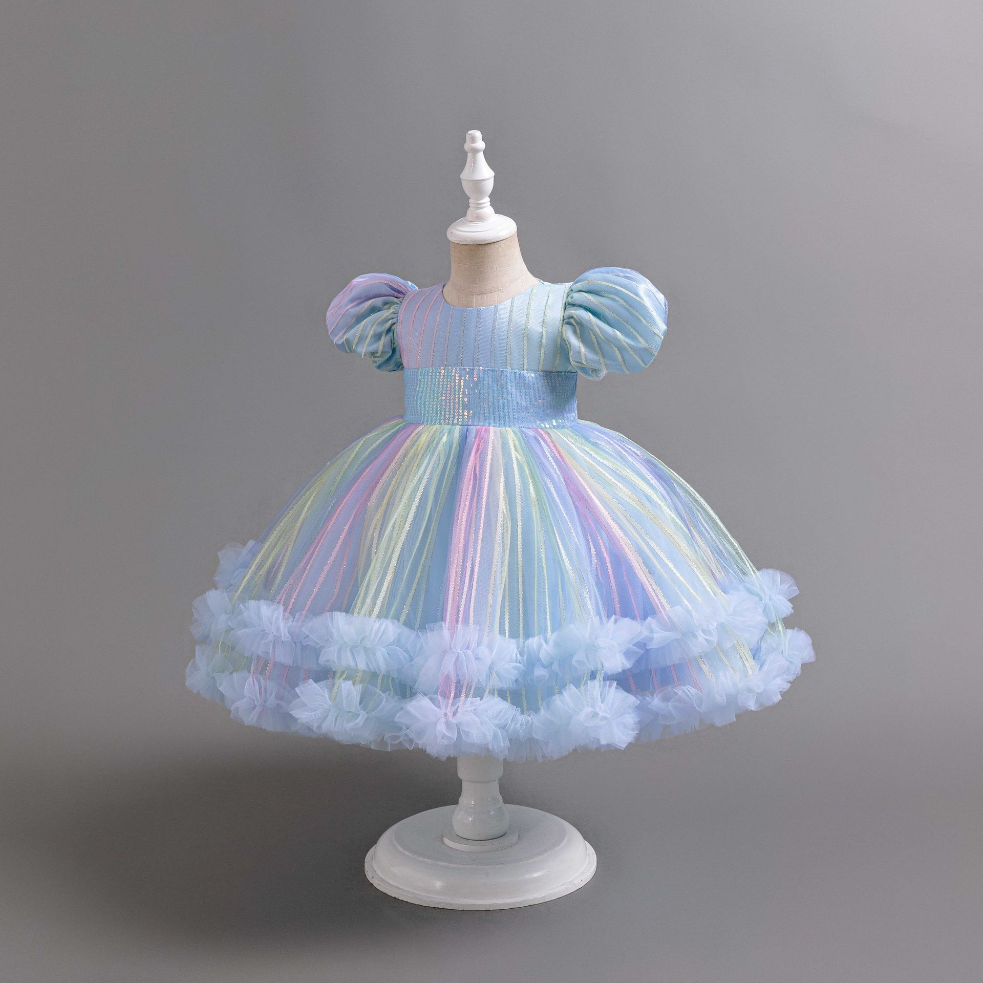 New Kids Dress Ball Gown Child - Glitter Tablecloth review and price