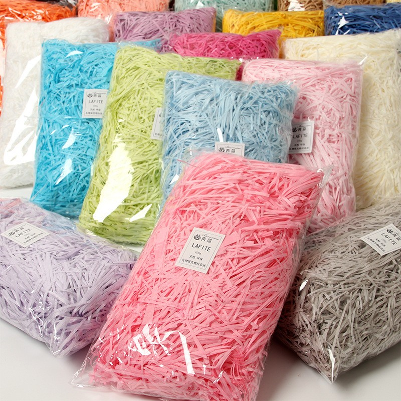 100g raffi Colorful Shredded C - Paper Straw Color review and price
