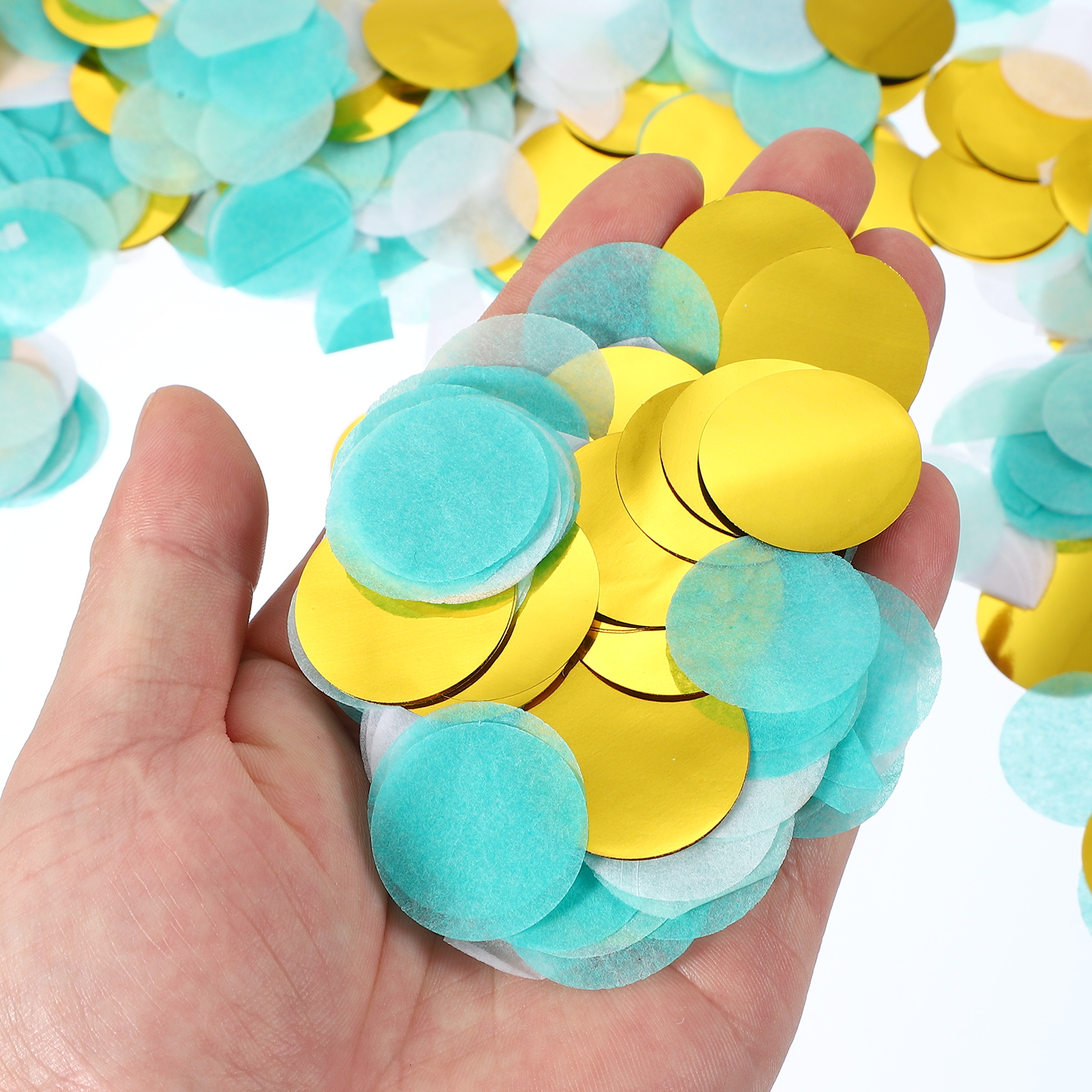 Round Tissue Paper Confetti 1  - Confetti Cannon Tube review and price