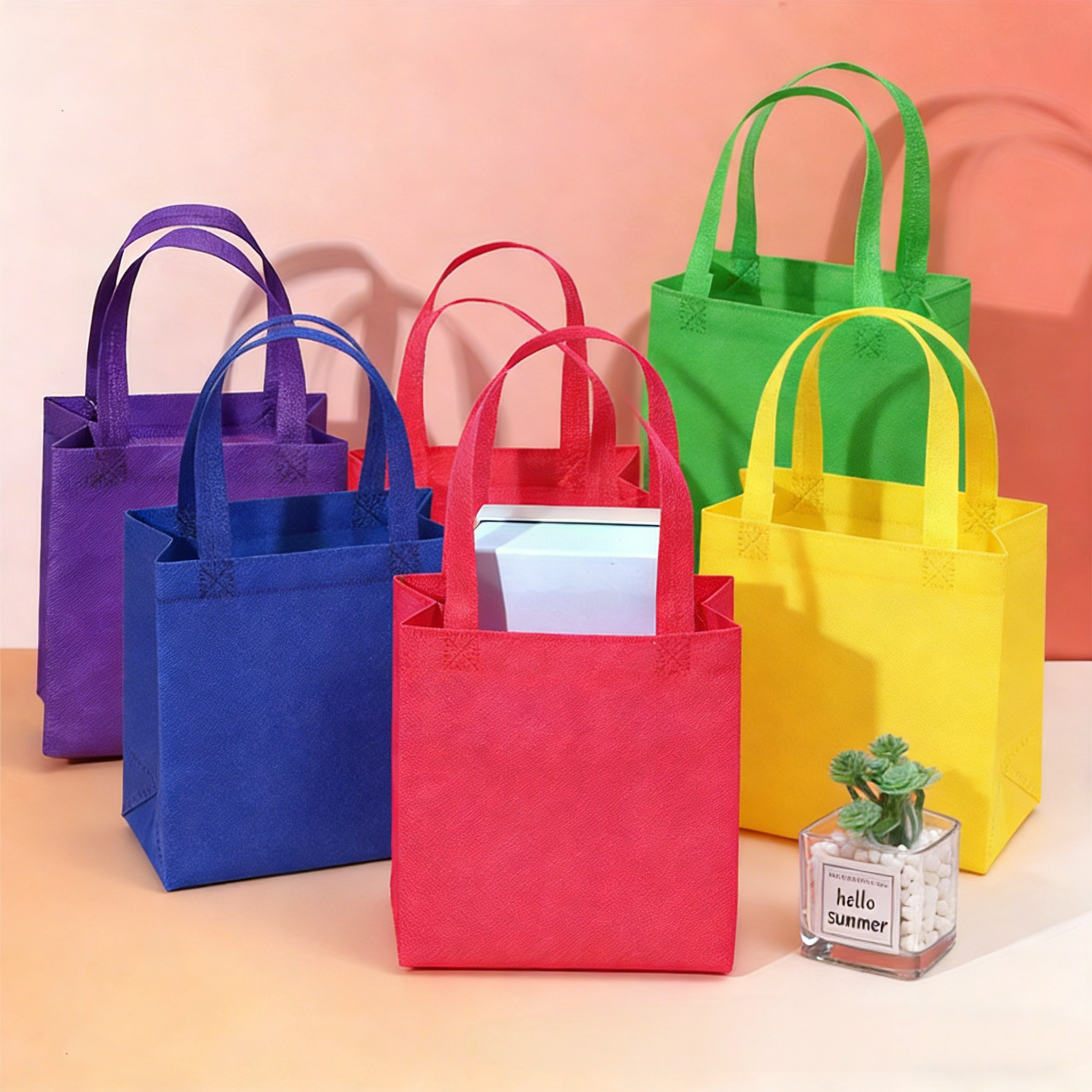 100PCS Reusable Non-woven Shop - Event Party Shop review and price