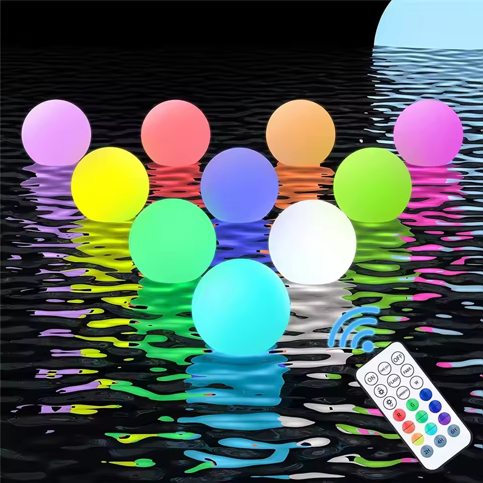 1-5PCS Floating Pool Lights wi - Led Balloon Light review and price