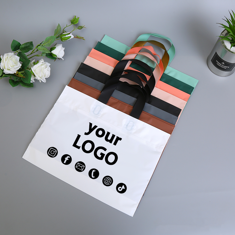 Customized Logo Frosted Shoppi - Event Party Shop review and price