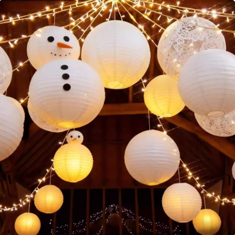 White Chinese Paper Lantern Ch - Event Party Shop review and price
