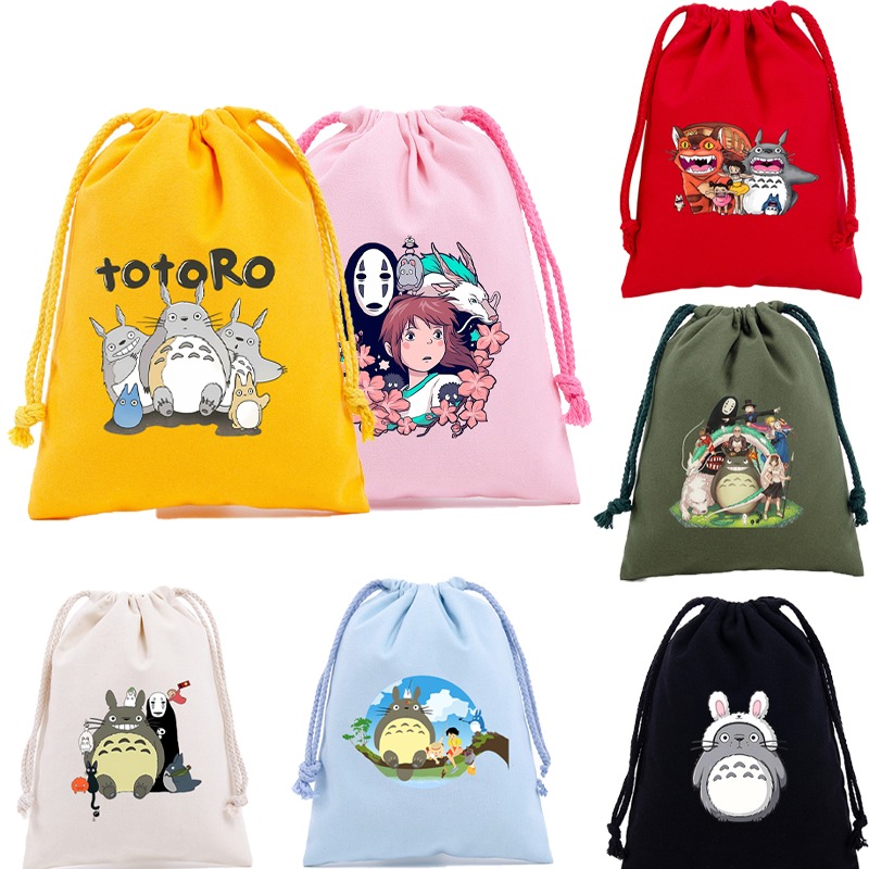 Totoro Cotton Cute Drawstring  - Party Favor Bag review and price