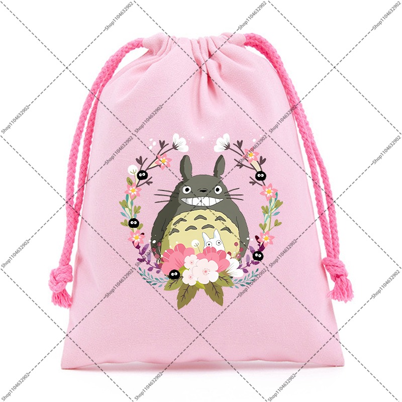 Totoro Cotton Cute Drawstring  - Party Favor Bag review and price