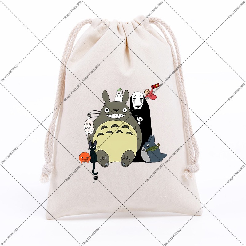 Totoro Cotton Cute Drawstring  - Party Favor Bag review and price