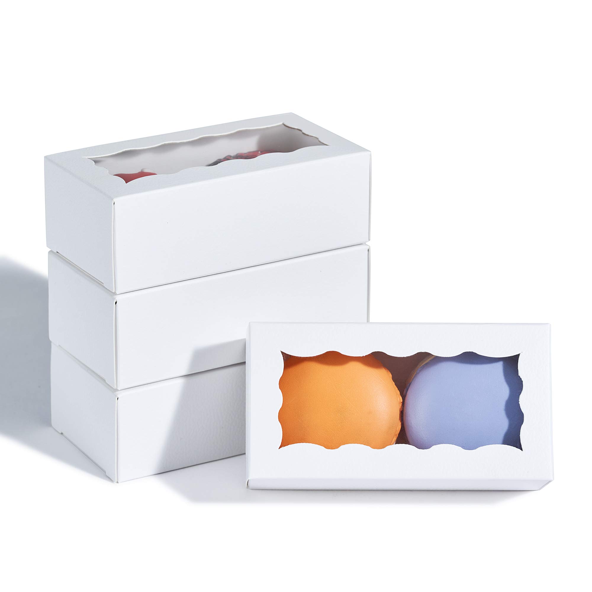 50pcs White Macaron Boxes 2 Ho - Event Party Box review and price