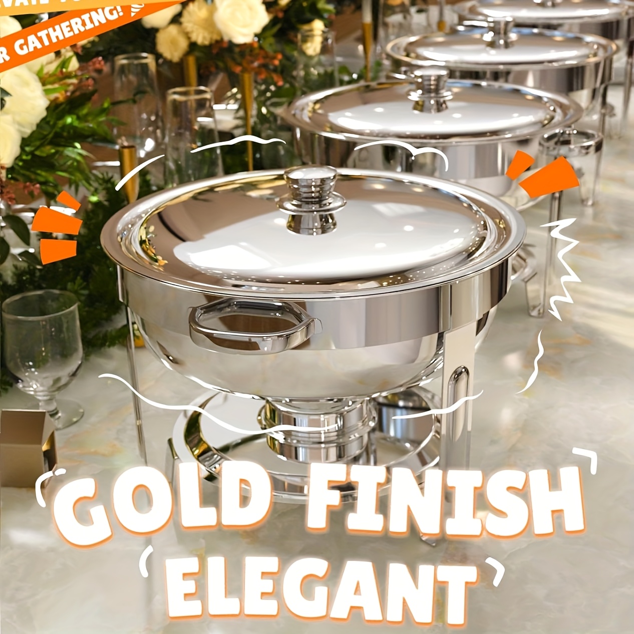 6/9QT Chafing Dishes For Buffe - Event & Party Supply review and price