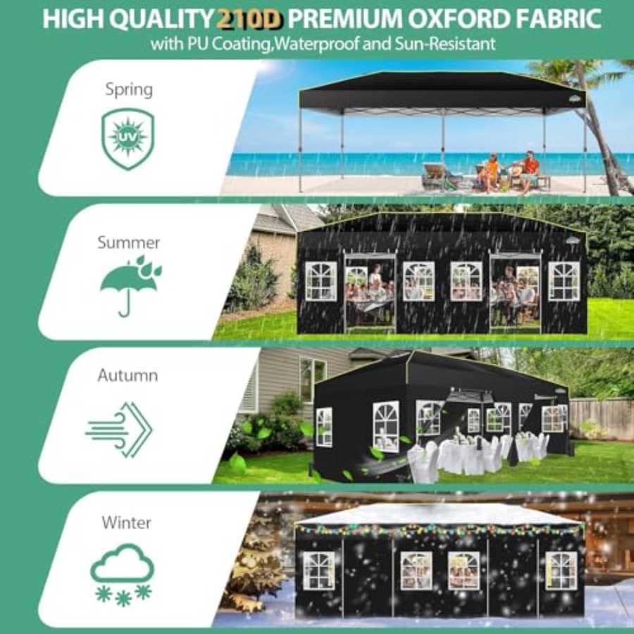 Outdoor event shelter with wat - Event & Party Supply review and price
