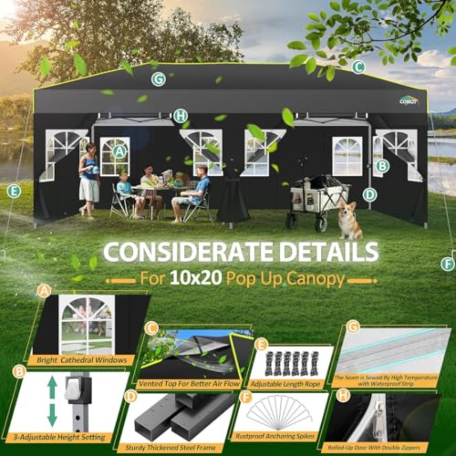 Outdoor event shelter with wat - Event & Party Supply review and price